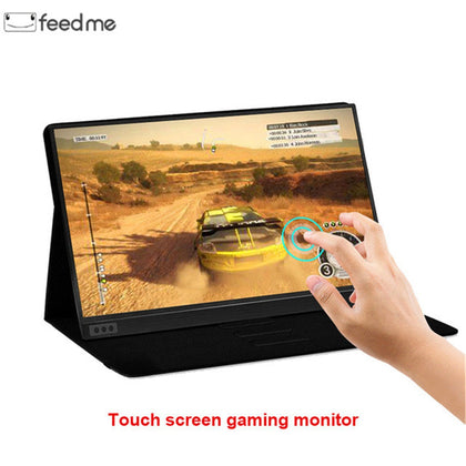15.6 inch Touch Screen Monitor Portable Ultrathin 1080P IPS HD USB Type C Dispaly for laptop phone XBOX Switch PS4 with battery
