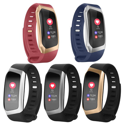Smart Bracelet E18 Color Touch Screen IP67 Waterproof Blood Pressure Oxygen Heart Rate Monitor Smart Watches Dropshipping