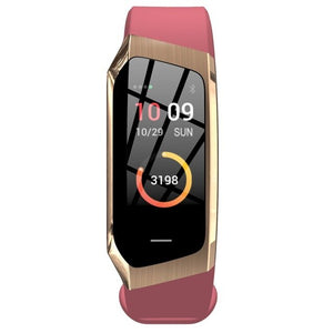 Smart Bracelet E18 Color Touch Screen IP67 Waterproof Blood Pressure Oxygen Heart Rate Monitor Smart Watches Dropshipping