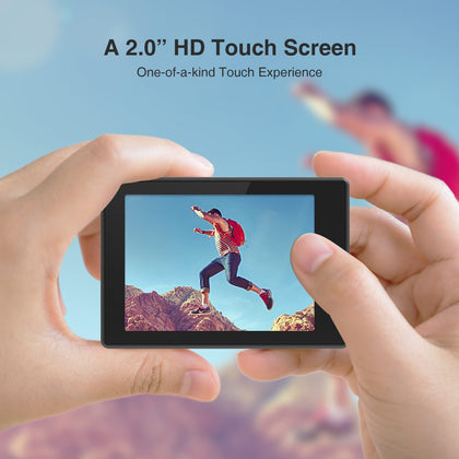 ThiEYE T5 Pro Ultra HD 4K 60fps Touch Screen WiFi Action Camera Remote Control 60m waterproof cam with EIS at 4K  Sports Camera