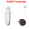 New Bee Bluetooth Headset Bluetooth 5.0 Earpiece Hands-free Headphone Mini Wireless Earphone Earbud Earpiece For iPhone xiaomi