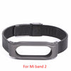 Stainless Steel For Xiaomi Mi Band 2 3 4 Strap Wristband Smart Watch Strap For Xiaomi Mi band 4 3 NFC Bracelet Accessories